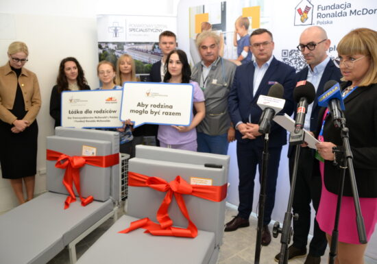Łóżka dla Oddziału Pediatrii od McDonald’s Polska