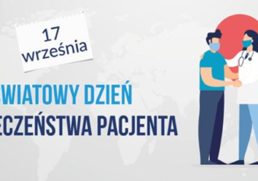 17 września 2024 - Światowy Dzień Bezpieczeństwa Pacjenta