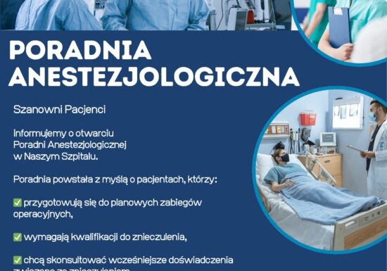 Poradnia Anestezjologiczna