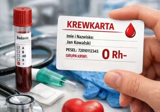 Krewkarta może uratować Ci życie