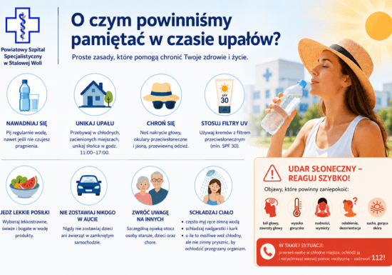 Jak bezpiecznie przetrwać upały?
