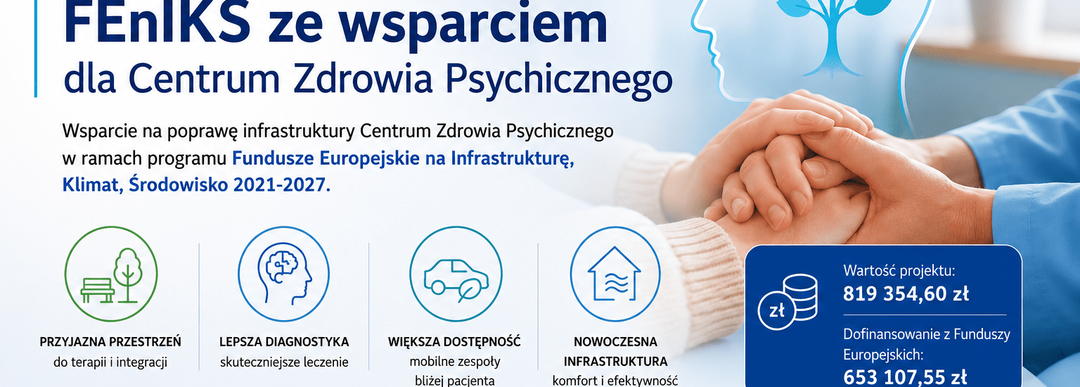 FEnIKS ze wsparciem dla Centrum Zdrowia Psychicznego