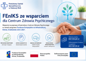 FEnIKS ze wsparciem dla Centrum Zdrowia Psychicznego
