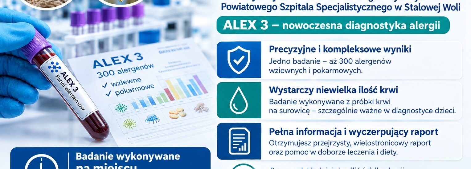 Jedno badanie na 300 alergenów? Tylko w szpitalnym Laboratorium