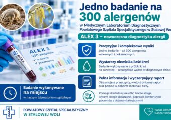 Jedno badanie na 300 alergenów? Tylko w szpitalnym Laboratorium